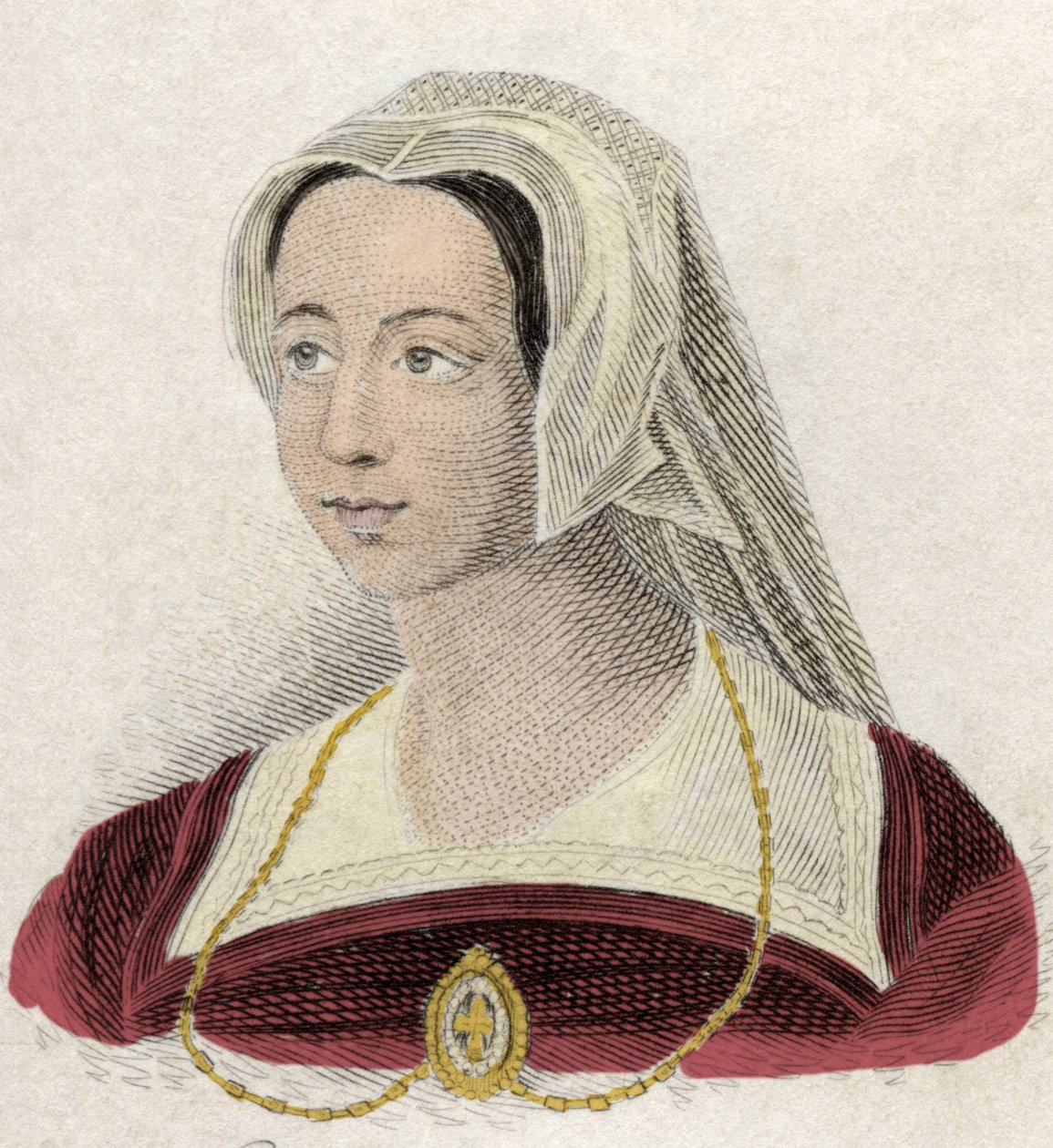 Portret Catherine Parr (lub Parre autorstwa Unknown artist