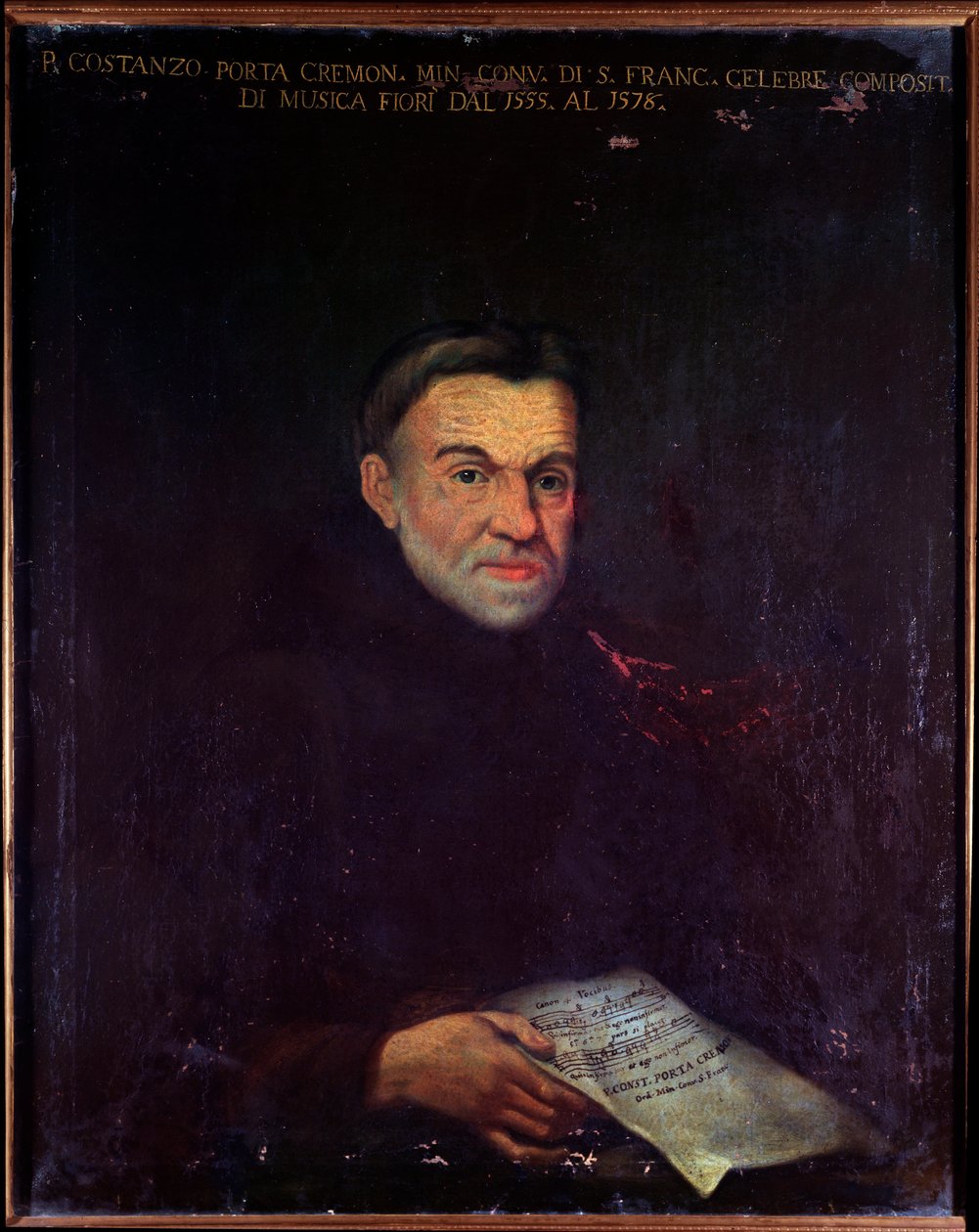 Portret Costanzo Porty, włoskiego kompozytora (malarstwo autorstwa Unknown artist