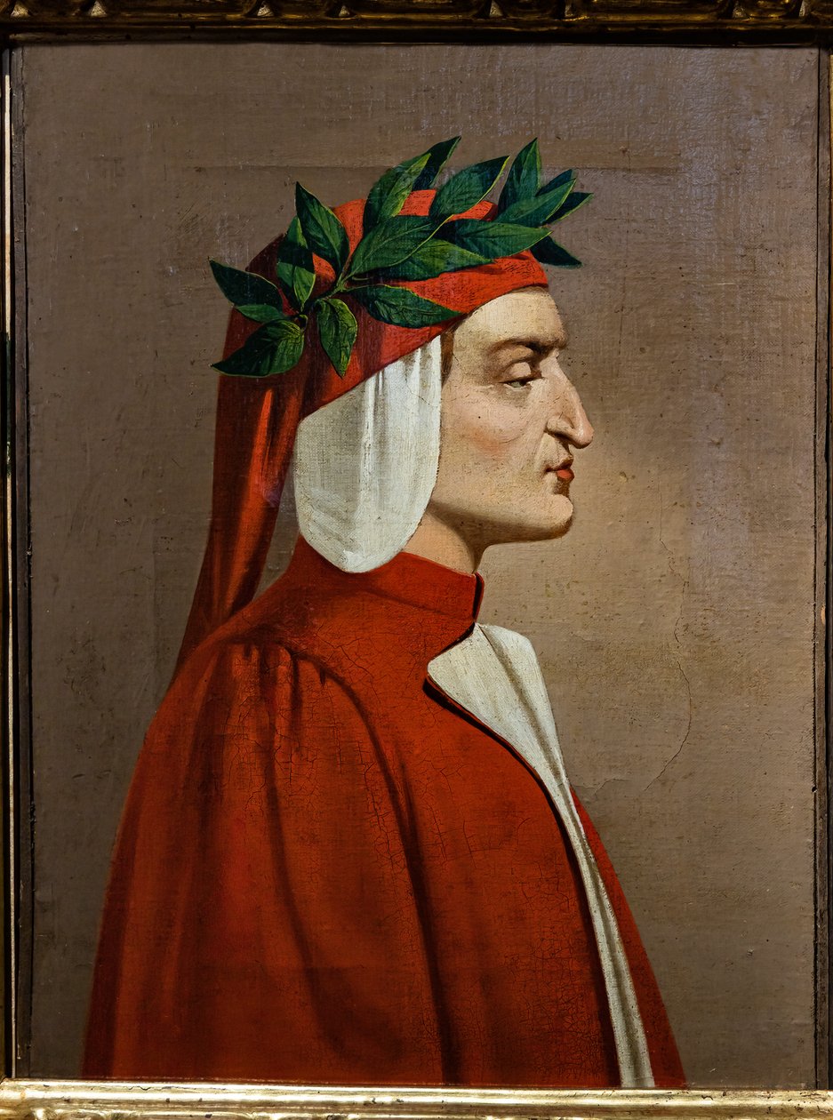 Portret Dantego autorstwa Unknown artist