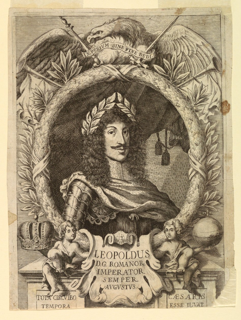 Portret cesarza Leopolda I (1640-1705) autorstwa Unknown artist