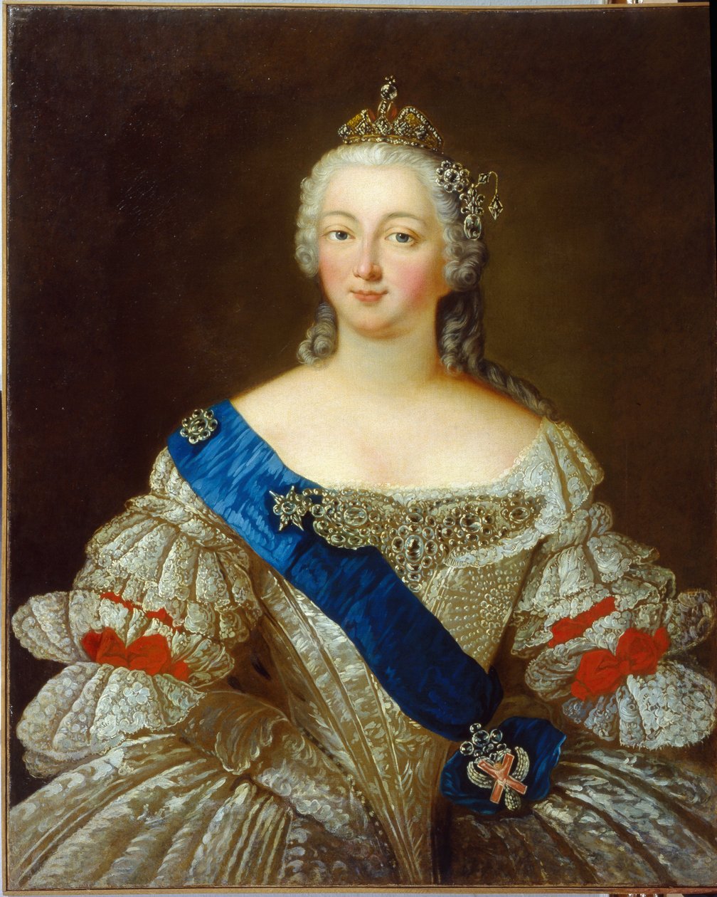 Portret cesarzowej Elżbiety Pietrownej autorstwa Unknown artist