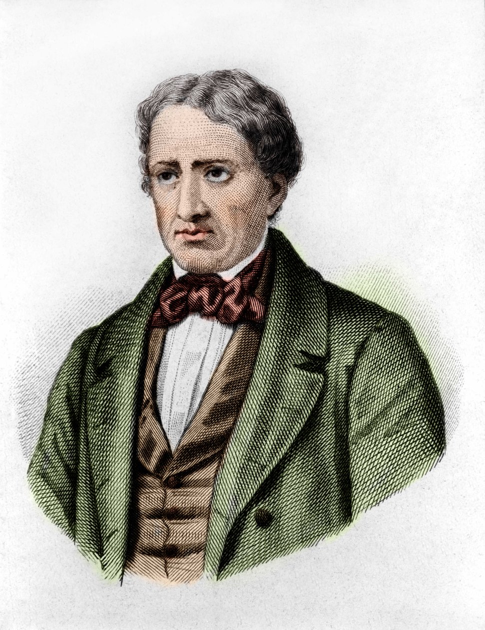 Portret Filippo (Philippe) Buonarrotiego (1761-1837). powiązanego z Illuminés (Illuminati) Bawarii autorstwa Unknown artist