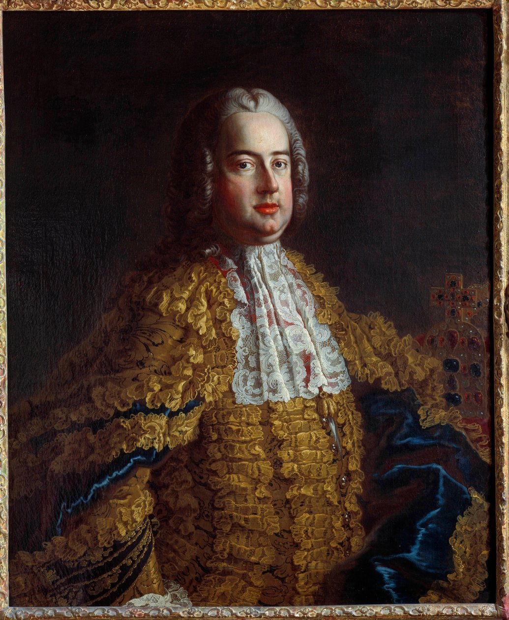 Portret Franciszka III (1708-1765) Narzeczona Marii Teresy z Austrii Anonimowy obraz XVIII-wiecznej Nancy, Musee historique lorrain - Portret Franciszka III (1708-1765), męża Marii Teresy z Austrii. Malarstwo anonimowe - XVIII wiek. Cześć autorstwa Unknown artist