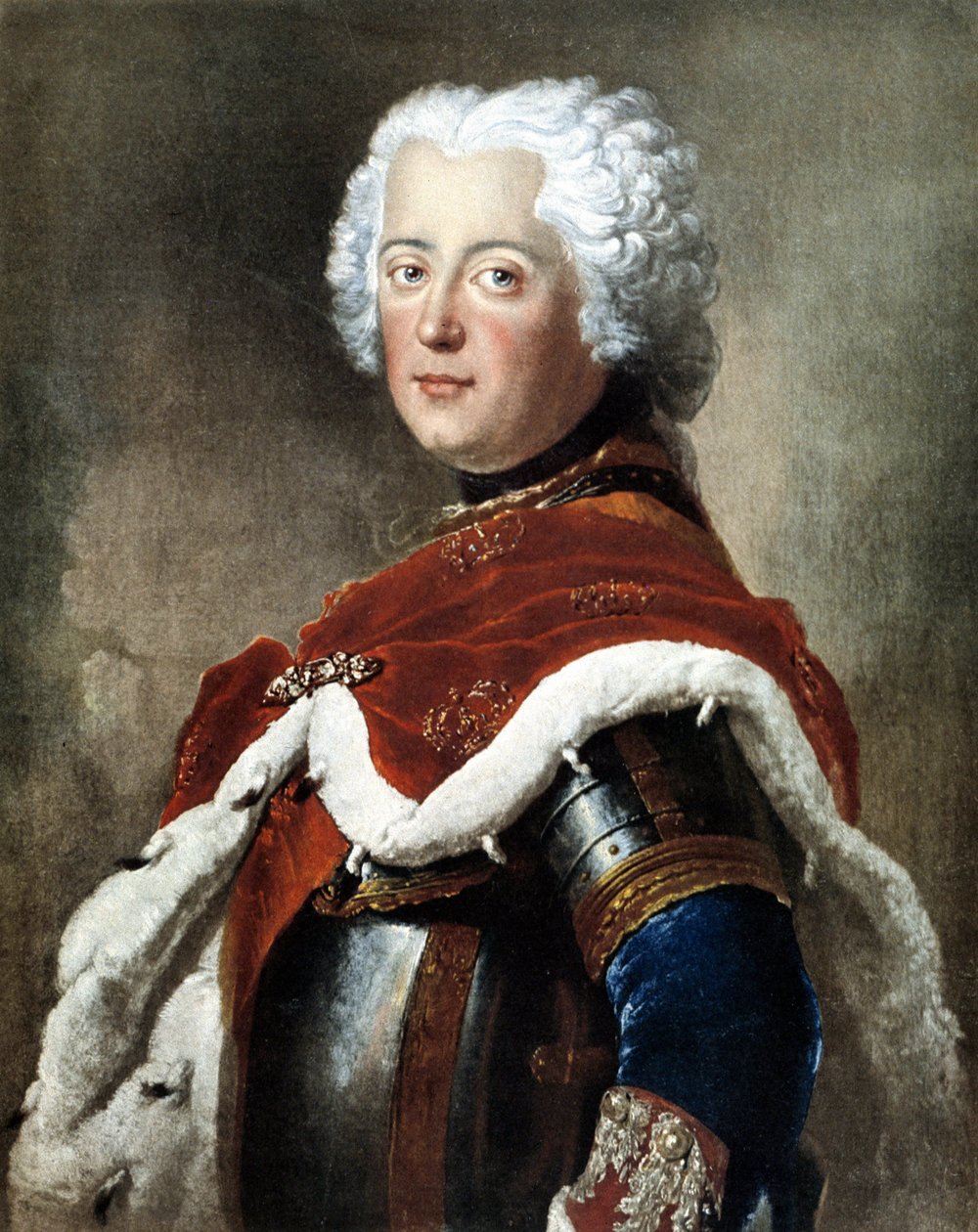 Portret Fryderyka II Wielkiego (1712-1786), króla pruskiego autorstwa Unknown artist