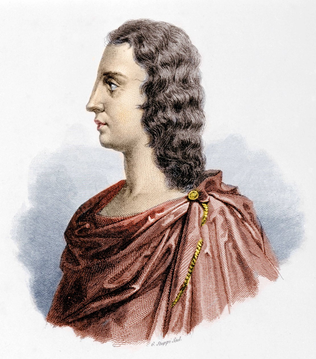 Portret Gaetano Majorano dit Caffarelli (1710-1783). autorstwa Unknown artist