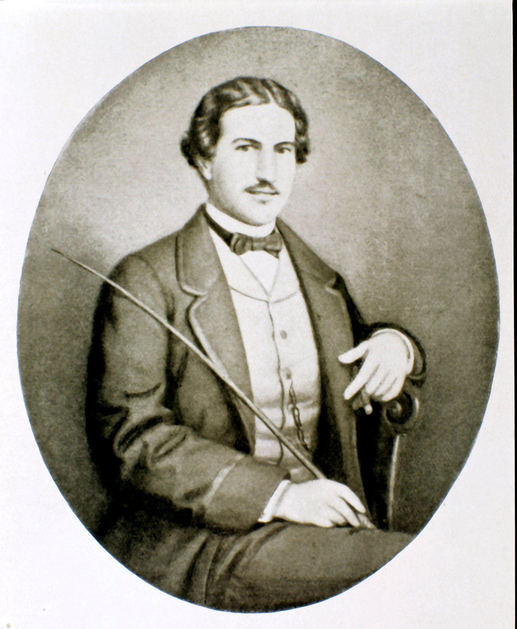 Portret Gigio Caroli, kochanka Giuseppiny Raimondi, drugiej żony Giuseppe Garibaldiego. Prywatna kolekcja autorstwa Unknown artist