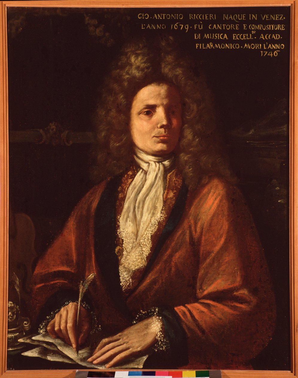 Portret Giovanniego Antonio Riccieri (malarstwo) autorstwa Unknown artist