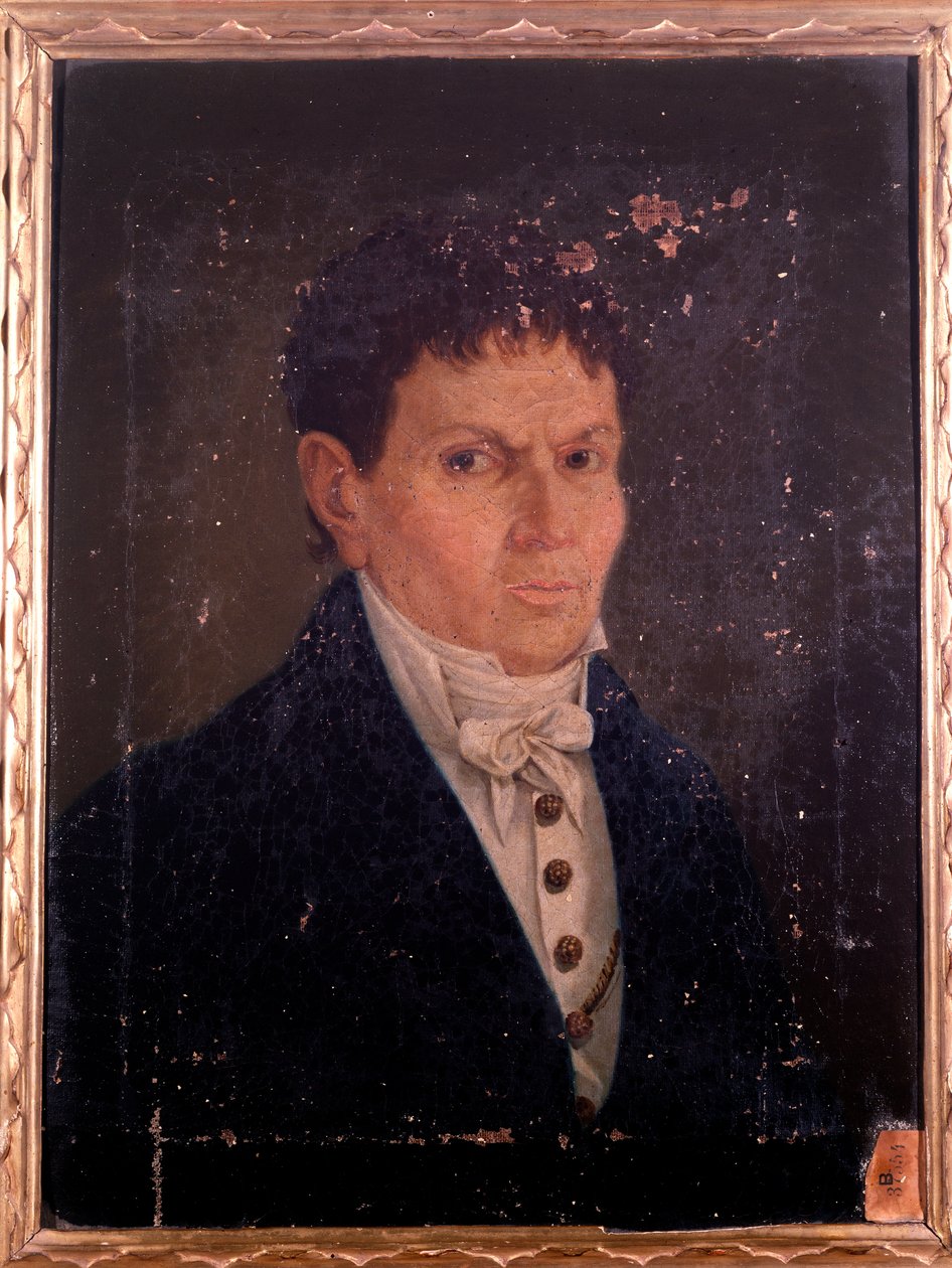 Portret Giovanniego Battisty Longariniego, włoskiego kastrata (malarstwo) autorstwa Unknown artist