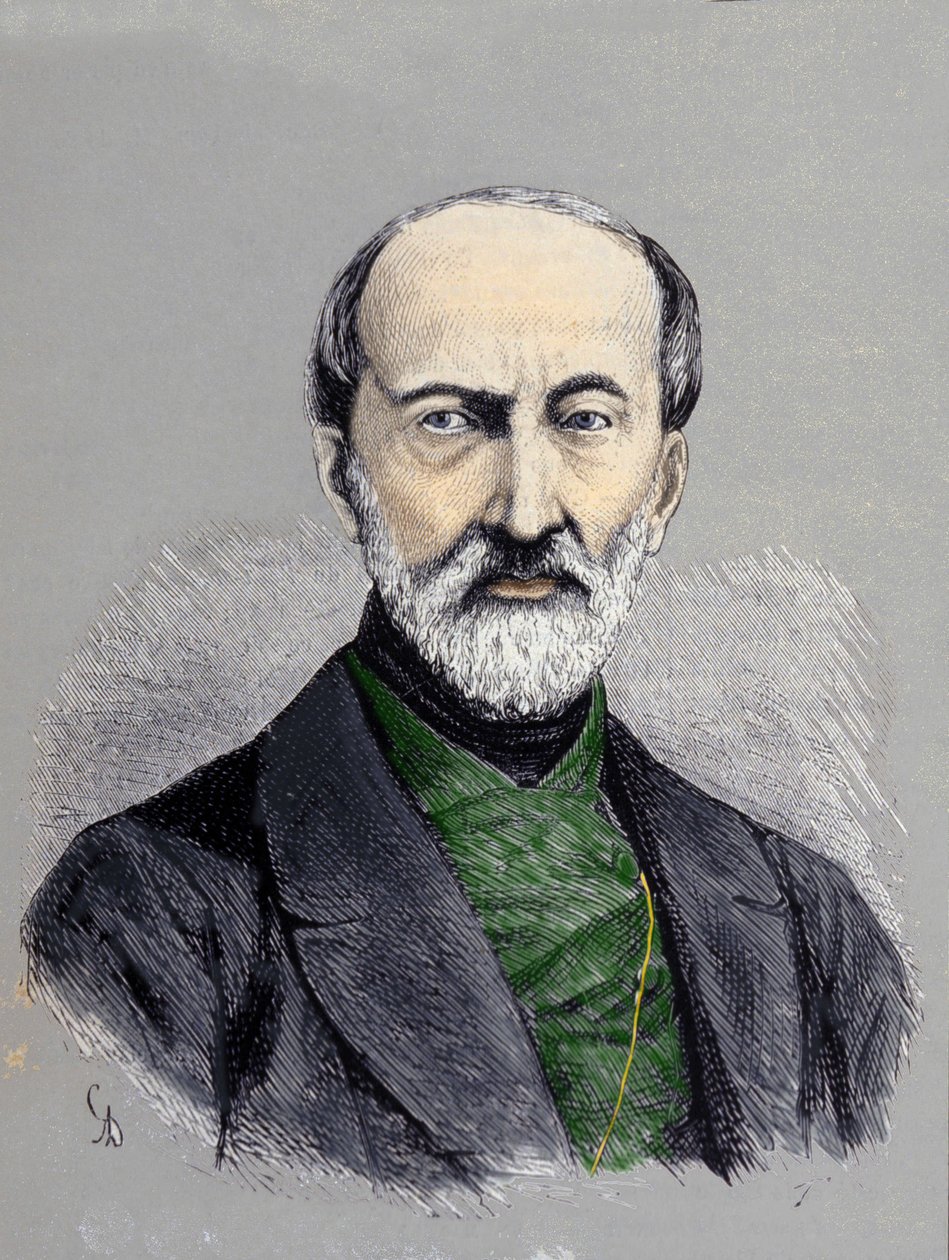 Portret Giuseppe Mazziniego (1805 lub 1808 - 1872). autorstwa Unknown artist