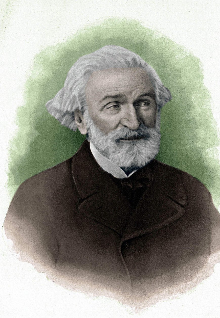 Portret Giuseppe Verdiego w 1900 autorstwa Unknown artist
