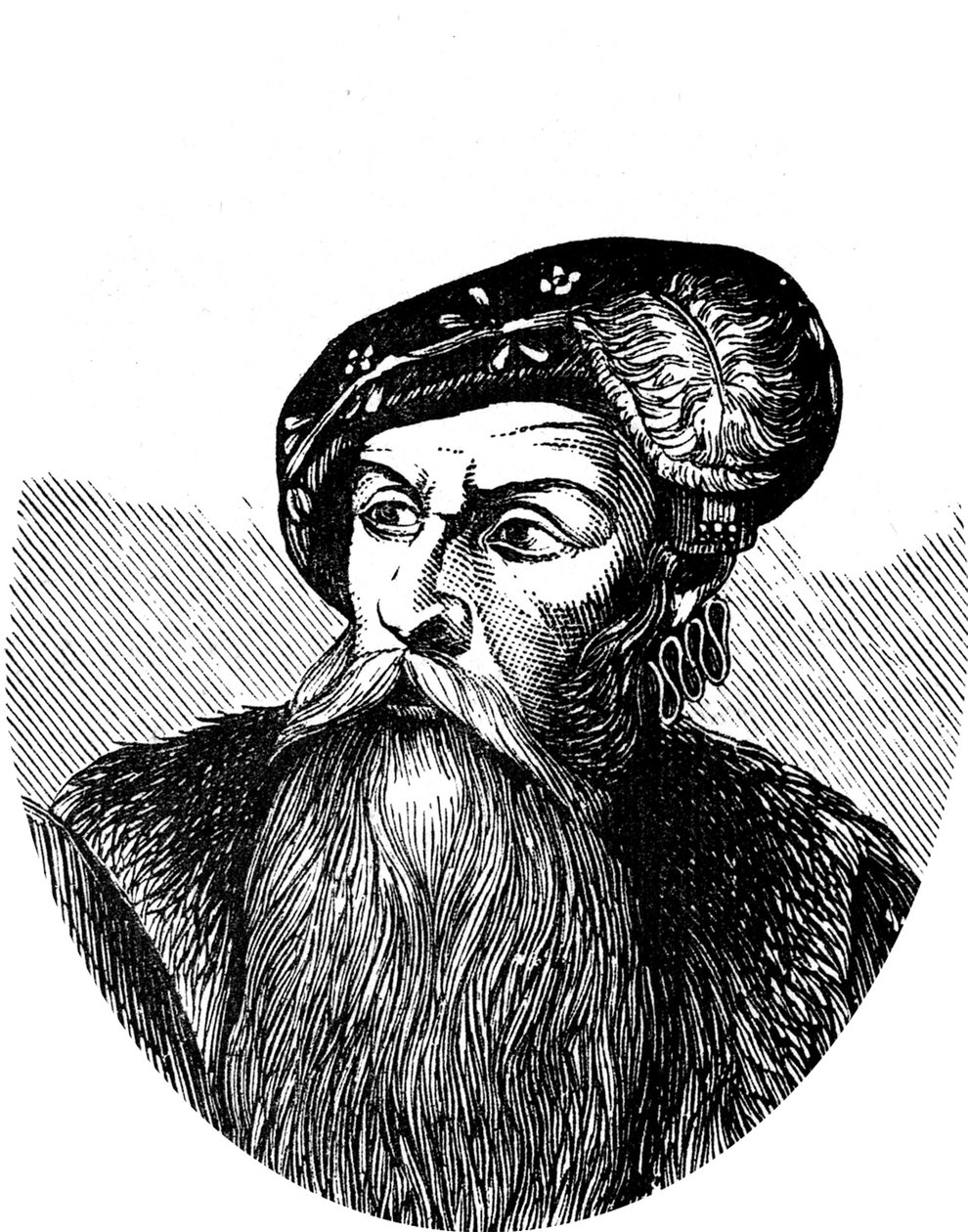 Portret Gustawa I szwedzkiego (1496-1560) autorstwa Unknown artist