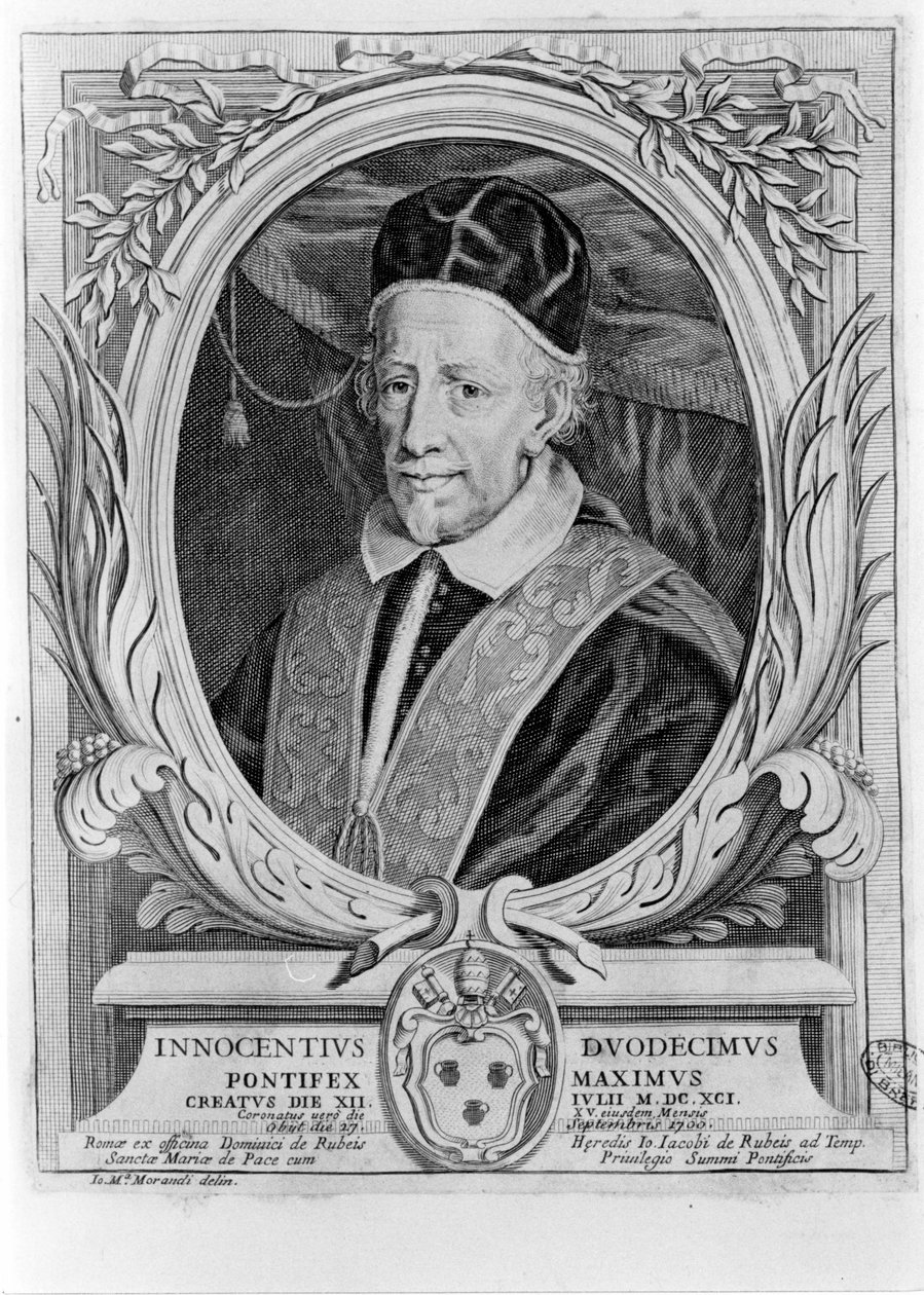 Portret Innocentego XII (1615 - 1700). autorstwa Unknown artist