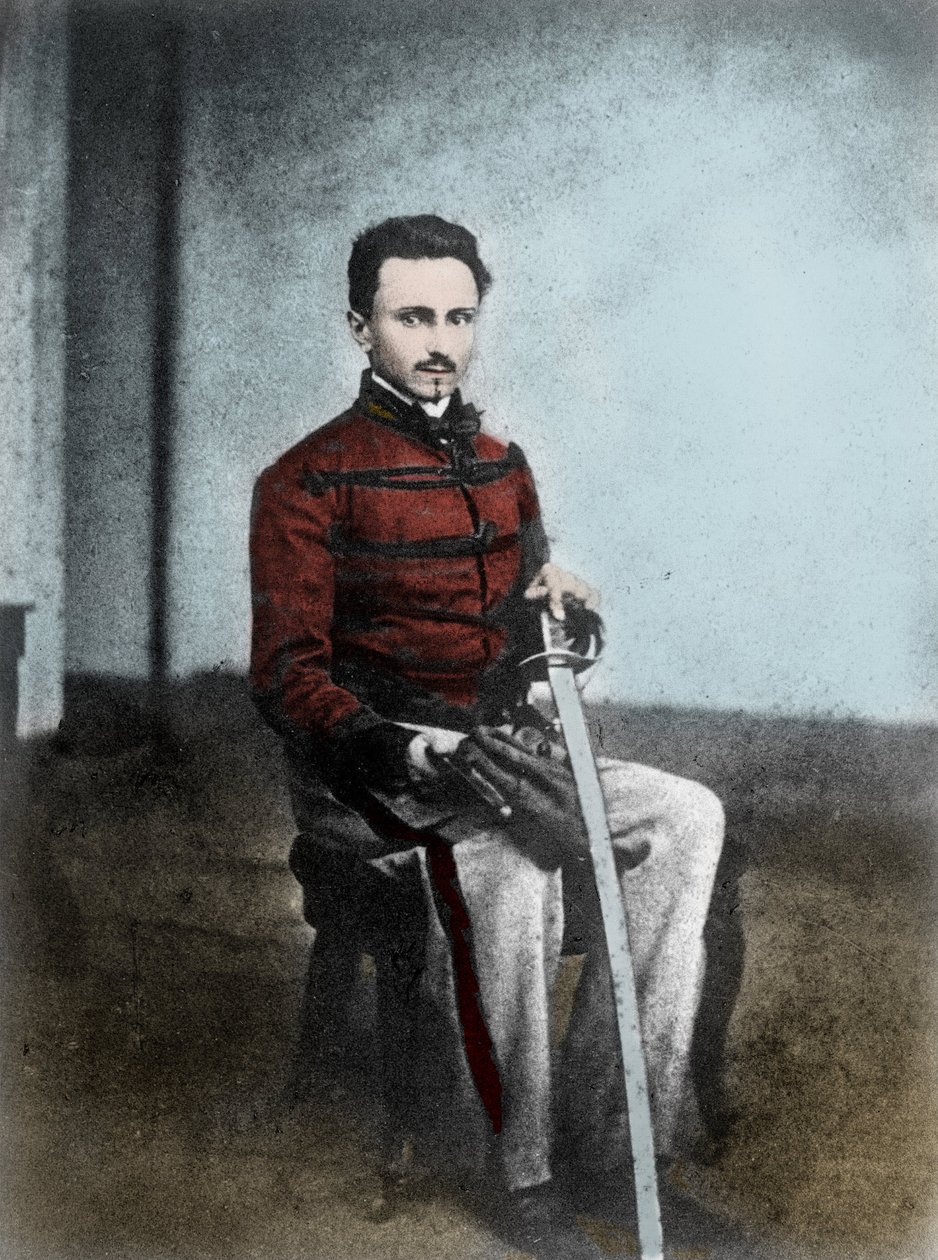 Portret Ippolito NIEVO (1831-61) Włoski pisarz i patriota. autorstwa Unknown artist