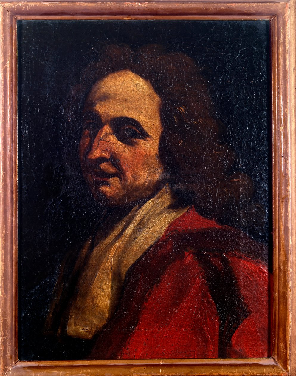 Portret włoskiego piosenkarza Stefano Landiego (1587-1639) Anonimowy obraz. 18 wiek. Bolonia, Muzeum Miejskie Muzeum Bibliograficzne autorstwa Unknown artist