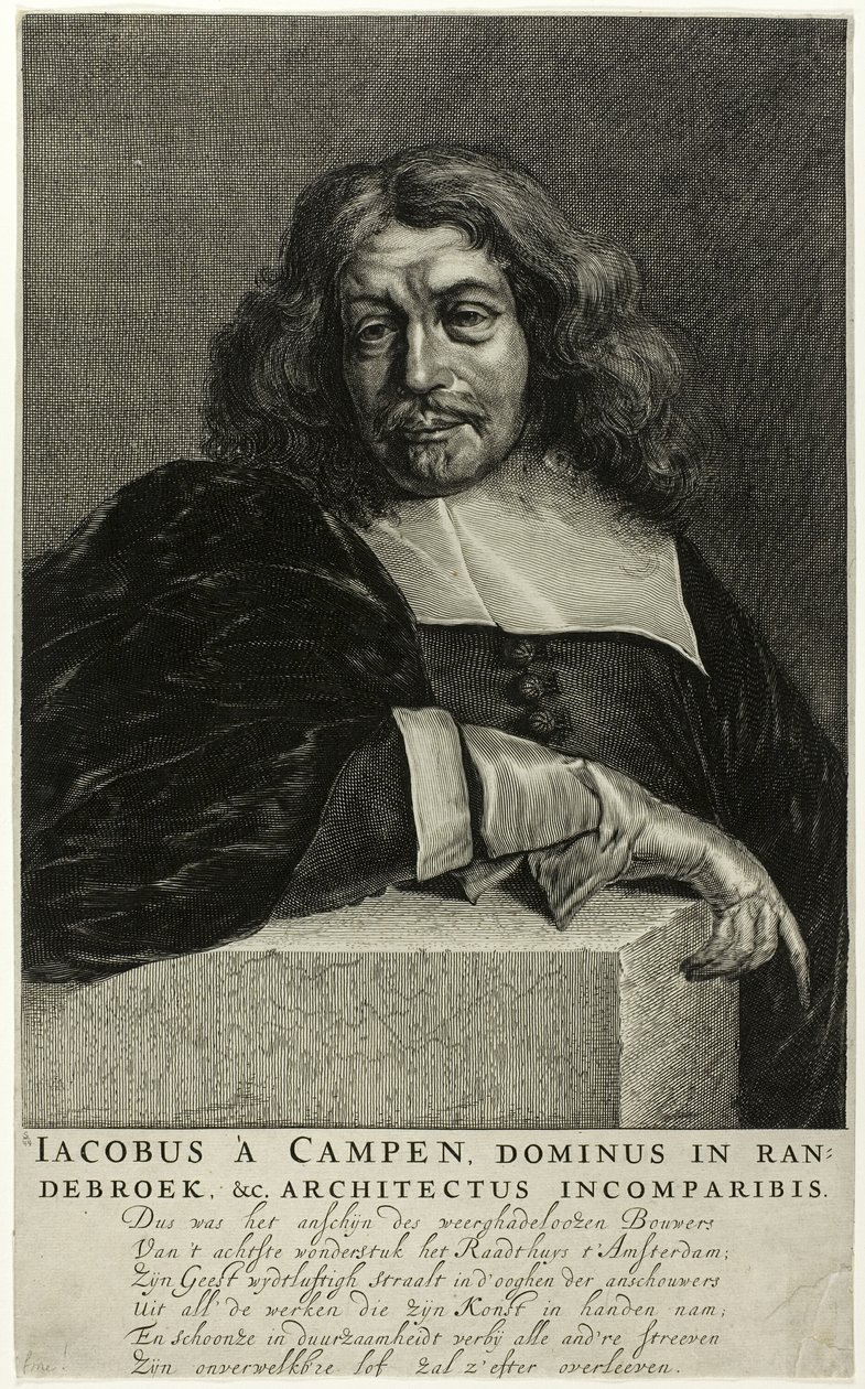 Portret Jacoba van Campena autorstwa Unknown artist