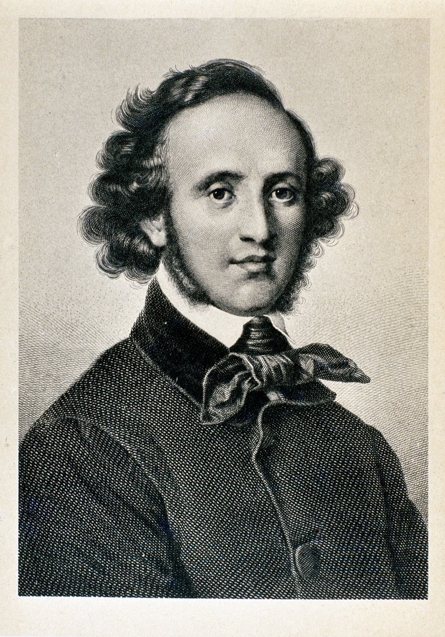 Portret Jakoba Ludwiga Felixa Mendelssohna Bartholdy