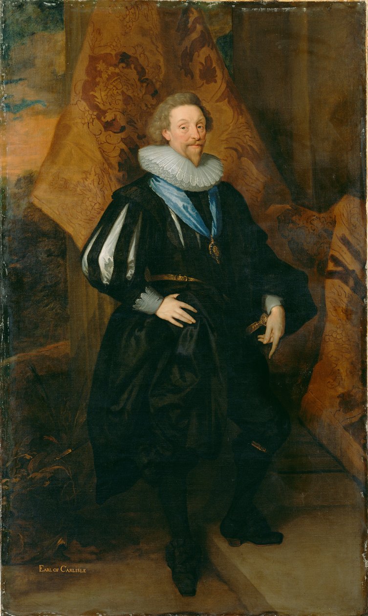 Portret Jamesa Haya, 1. hrabiego Carlisle autorstwa Unknown artist