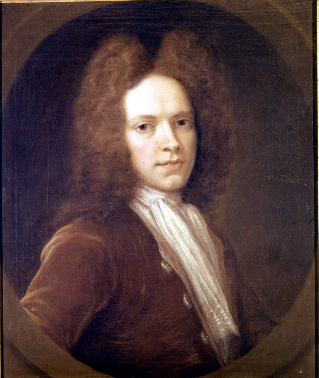 Portret Johna Christophera Pepuscha (1667 - 1752) Brytyjski kompozytor. autorstwa Unknown artist
