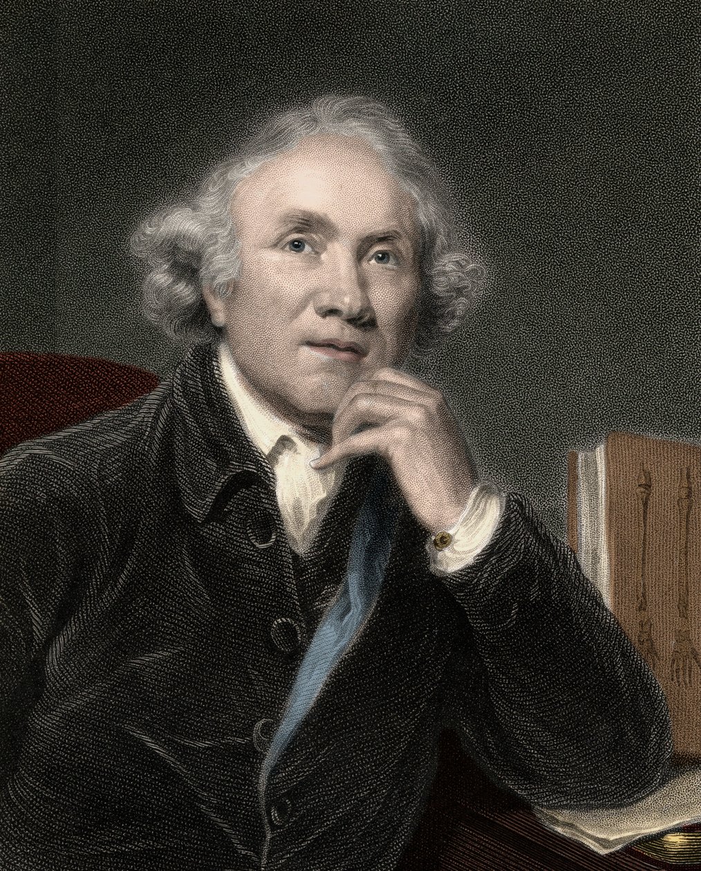 Portret Johna Huntera (1728-1793) szkockiego chirurga autorstwa Unknown artist
