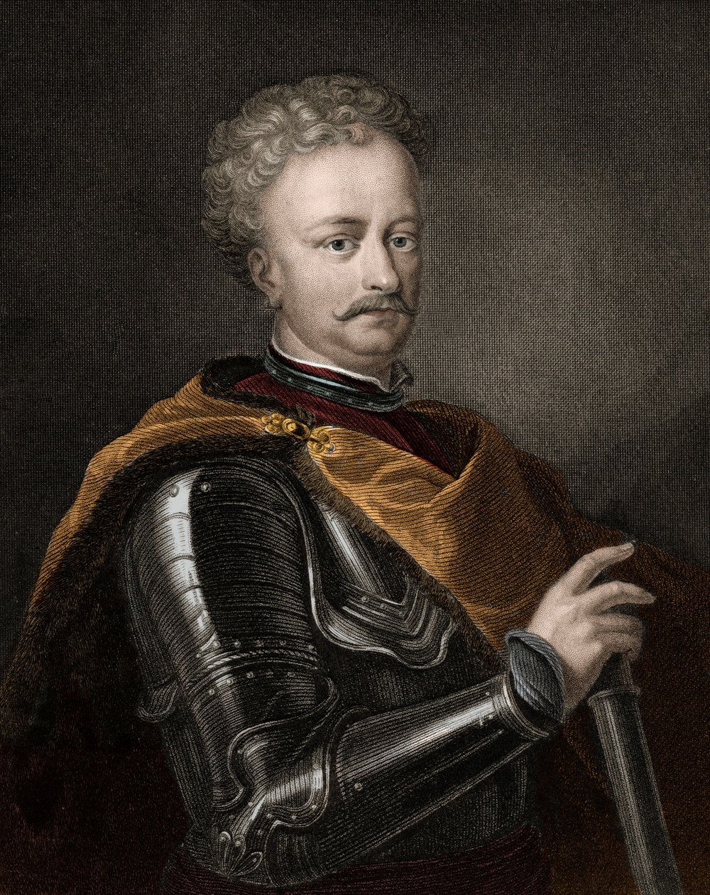 Portret Jana III Sobieskiego (1629-1696) Król Polski - Jan Sobieski III autorstwa Unknown artist