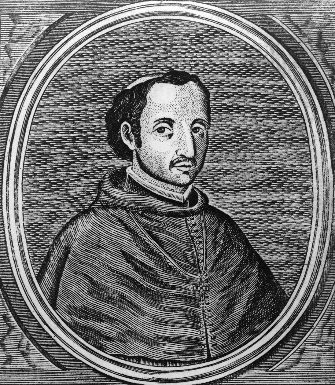 Portret Juana de Palafox y Mendoza (Jana Palafoxa) (1600-1659) biskupa Puebla w Los Angeles (Meksyk), a następnie Osmy (Hiszpania). autorstwa Unknown artist