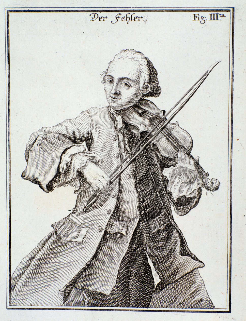 Portret Leopolda Mozarta (rycina autorstwa Unknown artist