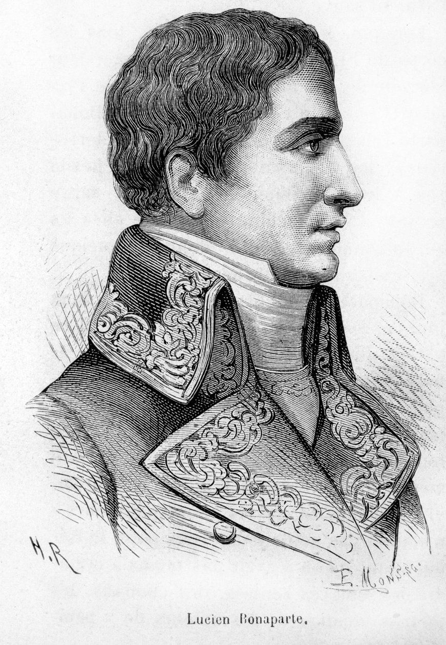 Portret Luciena Bonaparte (1775-1840), drugiego brata Napoleona Bonaparte. autorstwa Unknown artist