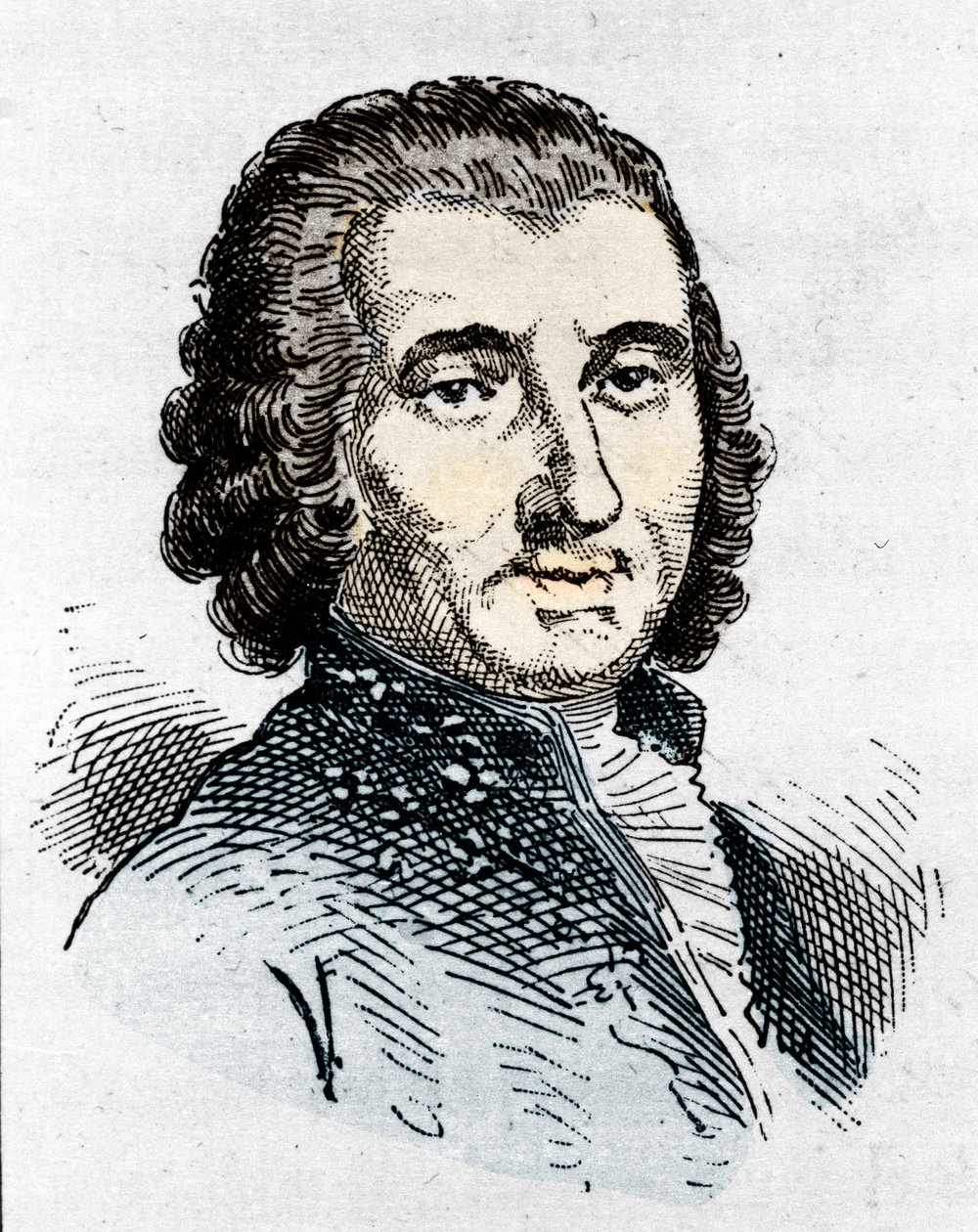 Portret Luigiego Boccheriniego. (1743 - 1805). Włoski kompozytor. autorstwa Unknown artist