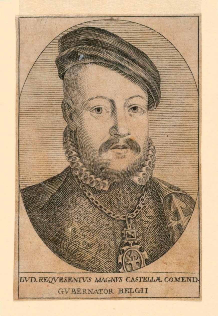 Portret Luis de Requesenius (zm. 1576) autorstwa Unknown artist