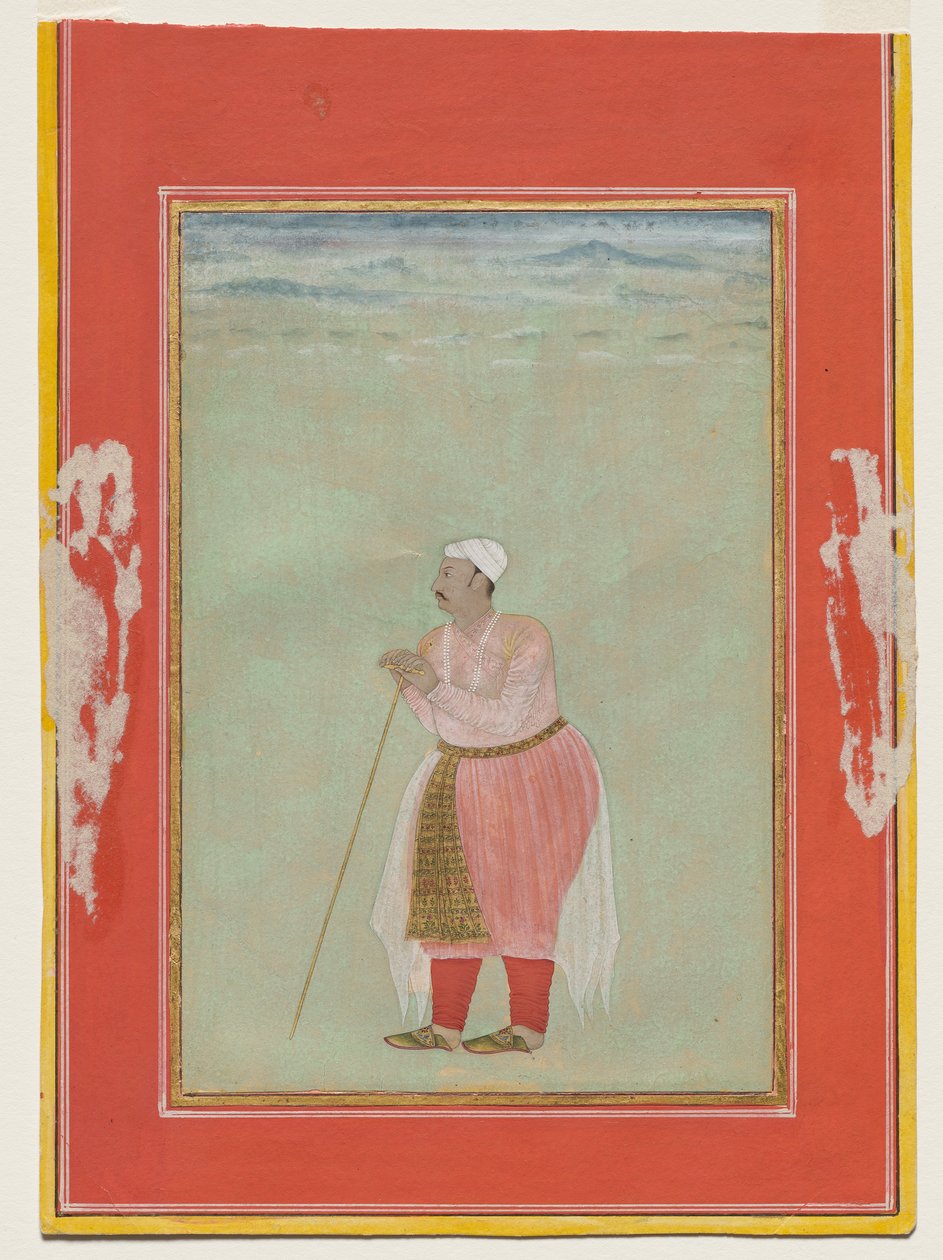 Portret Maharajy Rai Singha z Bikanera (panujący 1574-1612) autorstwa Unknown artist