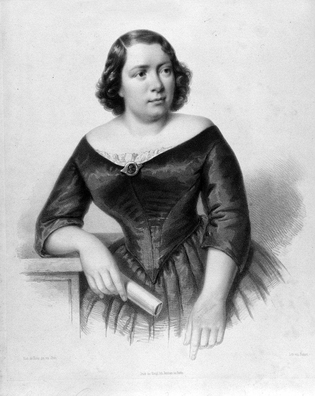 Portret Marietty Alboni (1826-1894), włoskiej śpiewaczki kontraltowej. autorstwa Unknown artist