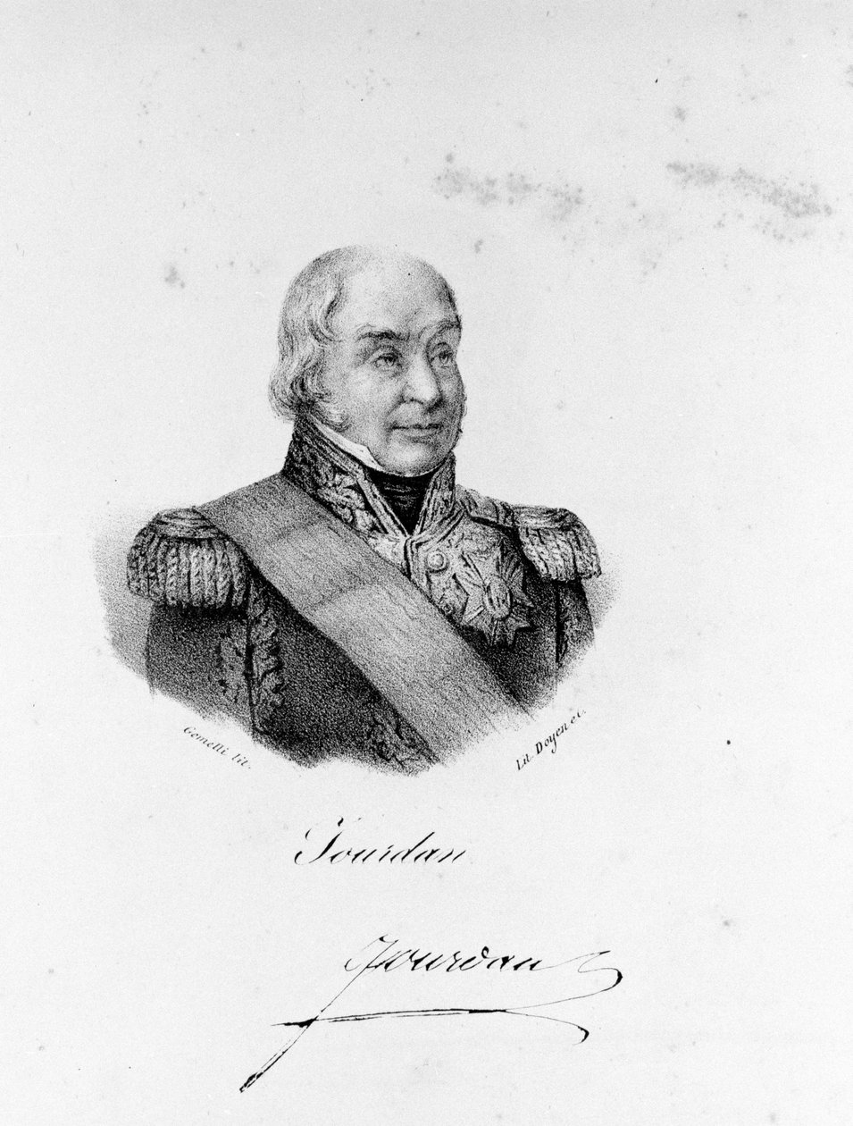Portret marszałka Jeana Baptiste Jourdana (1762 - 1833). autorstwa Unknown artist