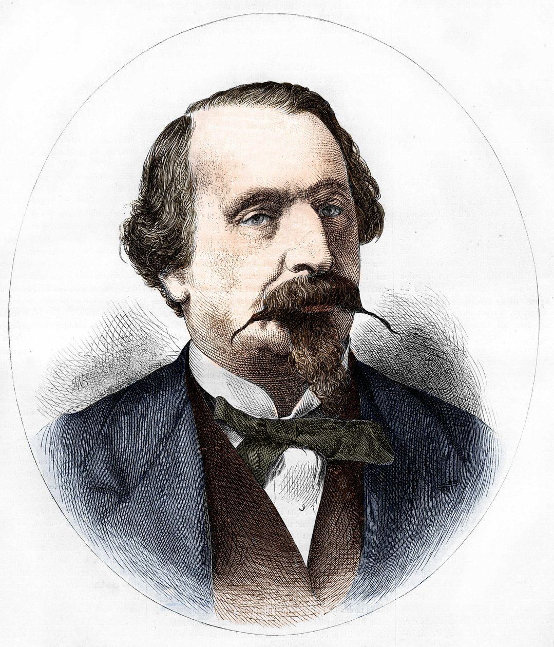 Portret Napoleona III (1808-1873), cesarza Francuzów. autorstwa Unknown artist