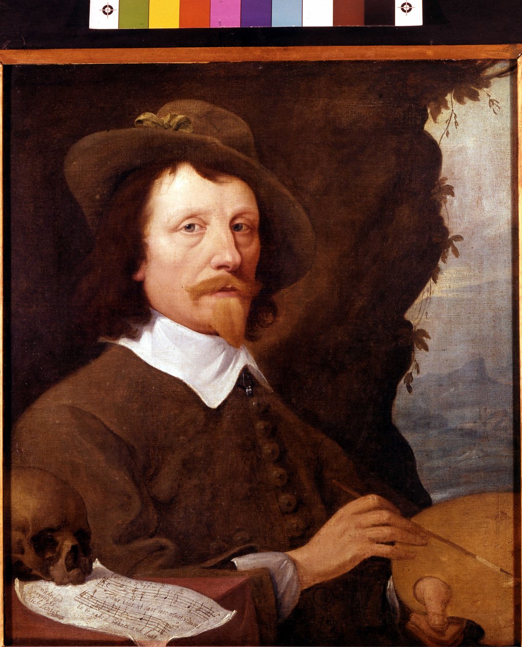 Portret Mikołaja Laniera (Laniere) autorstwa Unknown artist