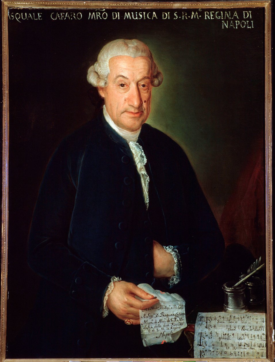 Portret Pasquale Cafaro (malarstwo) autorstwa Unknown artist