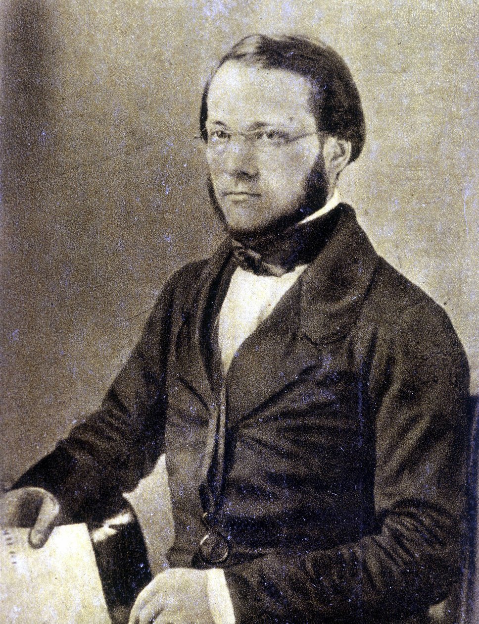 Portret Pasteura w 1852 roku. autorstwa Unknown artist