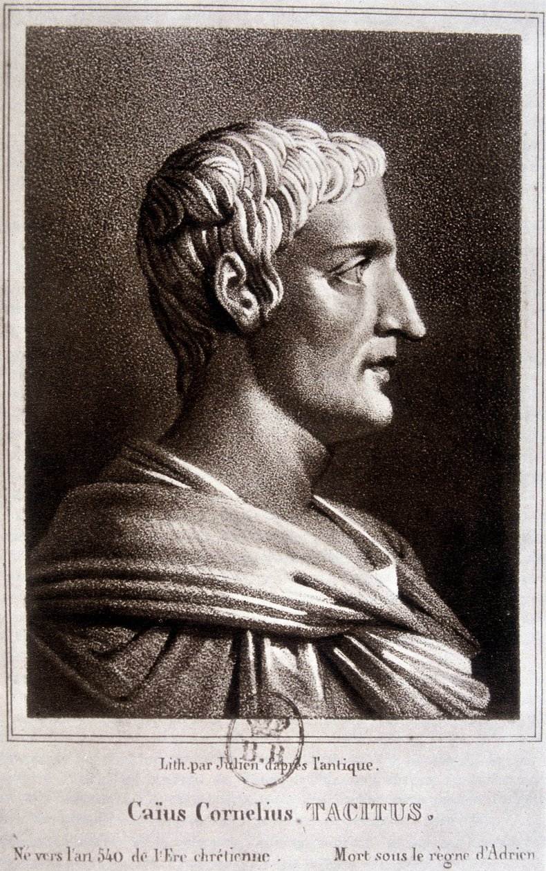 Portret Publiusza Korneliusza Tacyta Tacyta, rzymskiego historyka (w.56-w.120). autorstwa Unknown artist