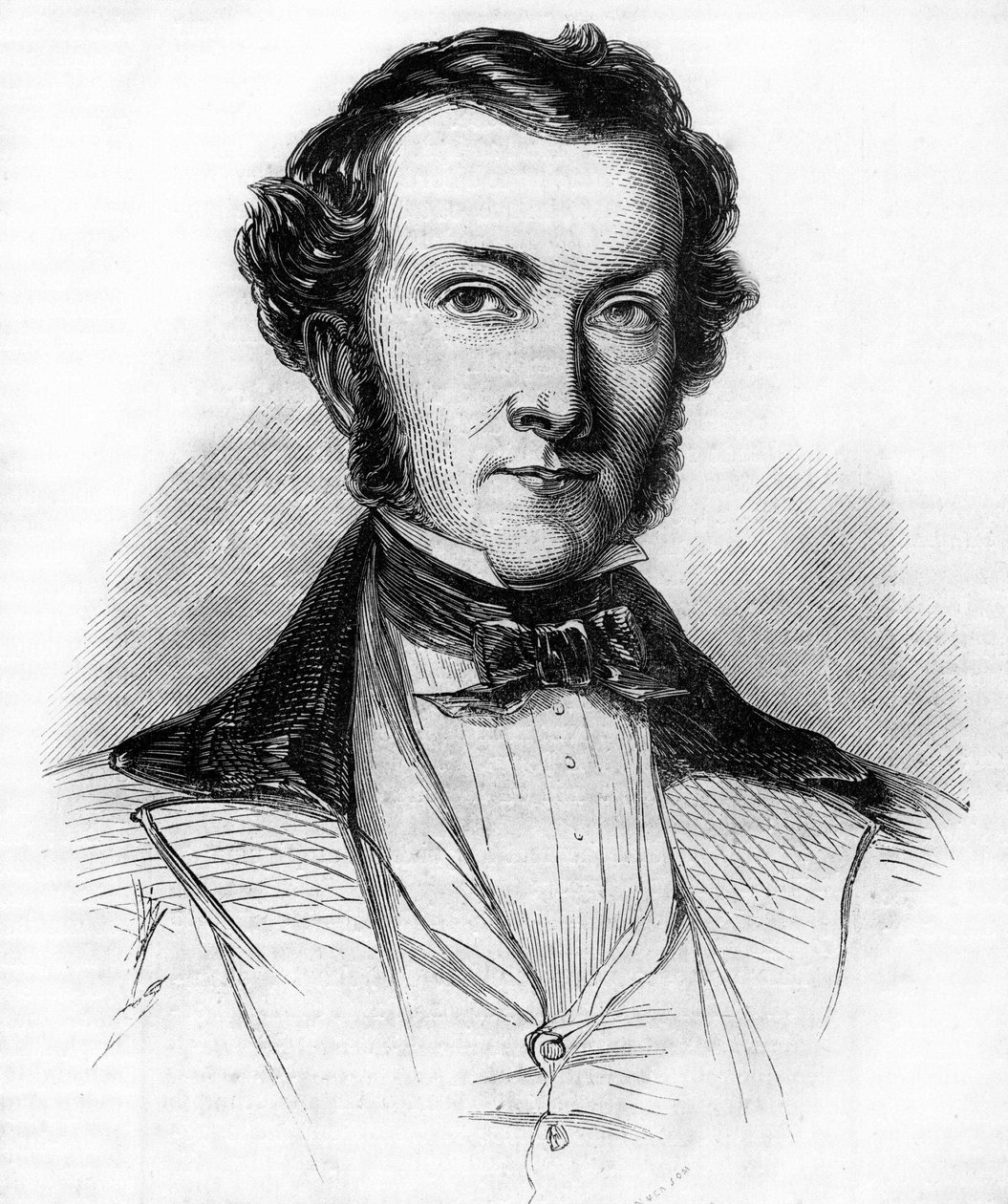 Portret Richarda Cobdena autorstwa Unknown artist