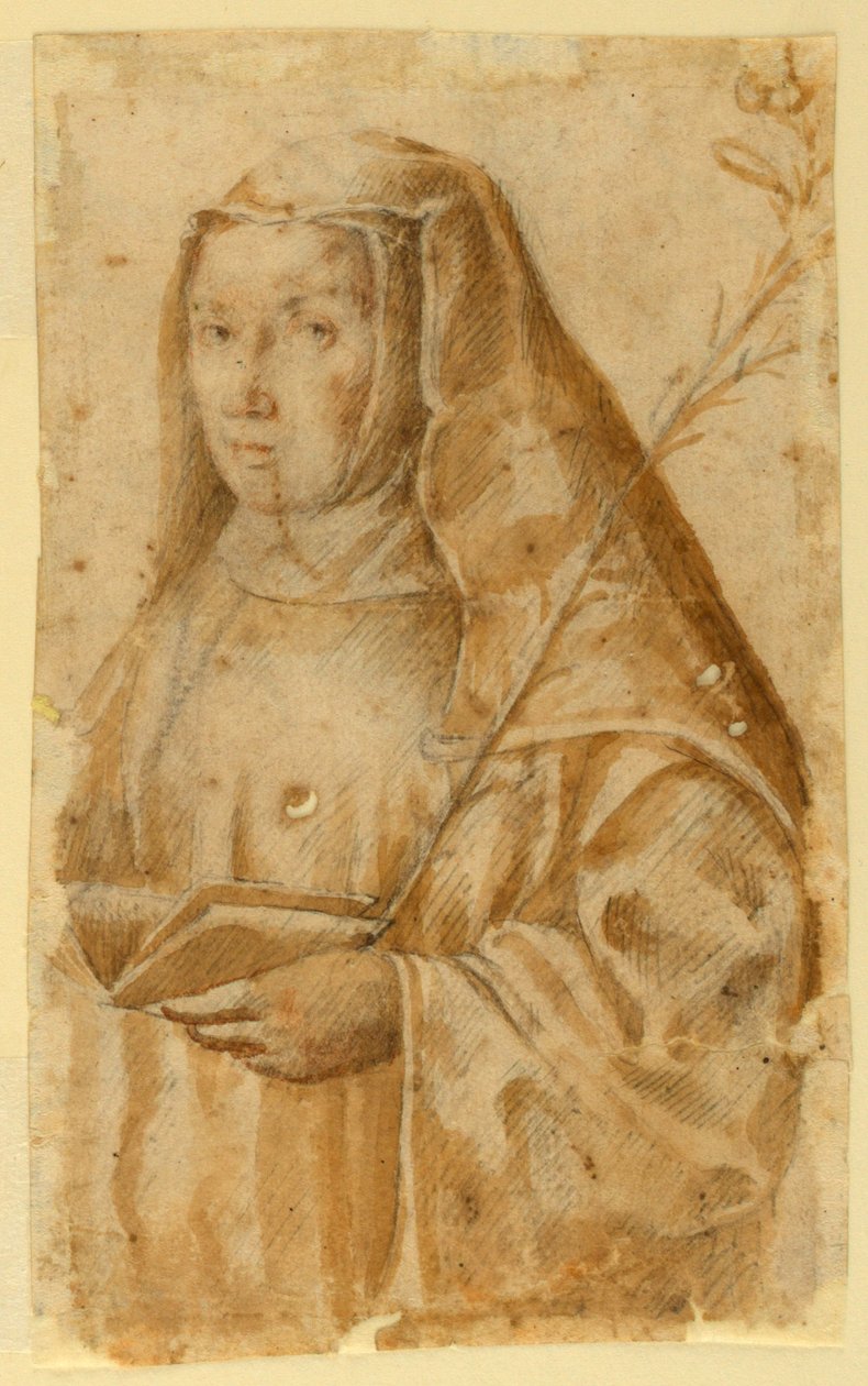 Portret św. Katarzyny ze Sieny autorstwa Unknown artist