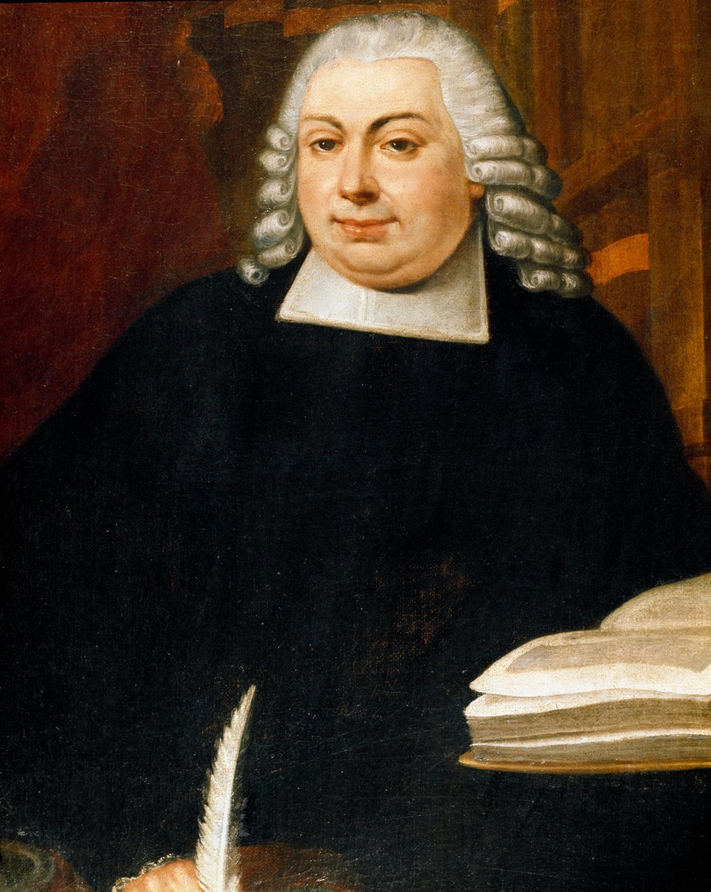 Portret prawnika Saverio Mattei (1742-1802), literata i życia muzycznego Malarstwo neapolitańskie Anonimowy. XVIII-wieczny Neapol, Conservatorio di Musica San Pietro a Majella autorstwa Unknown artist