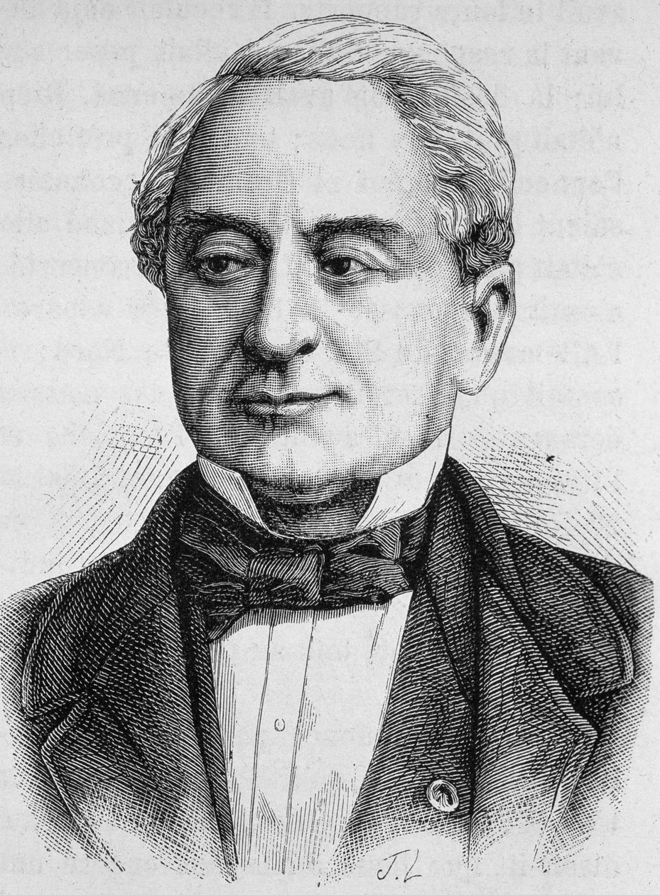 Portret Schneidera. Rycina z końca XIX wieku w „Histoire de France” H. Martina. autorstwa Unknown artist