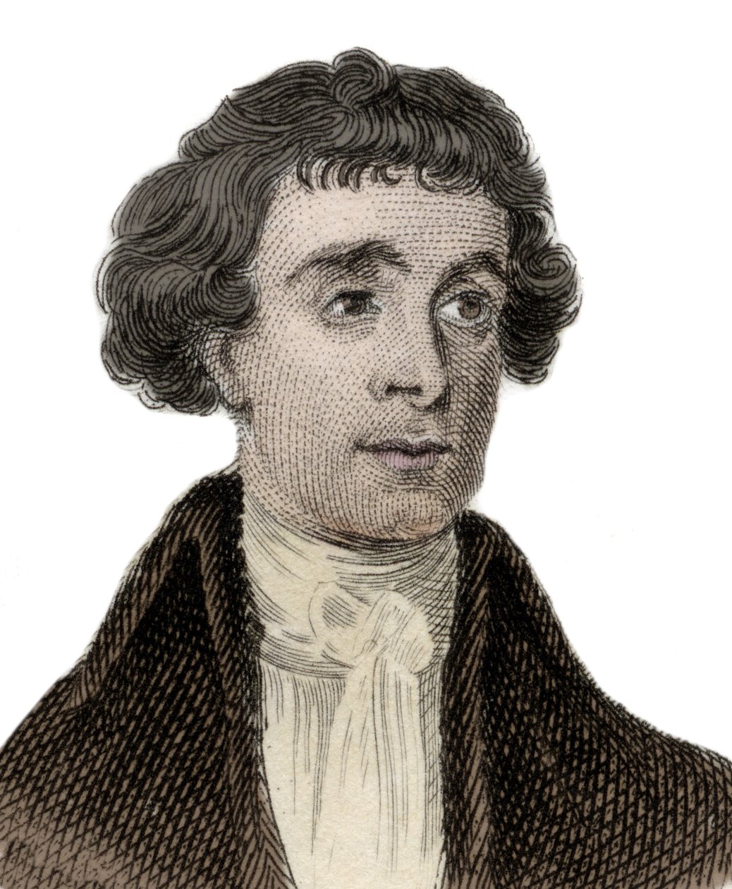 Portret Sir Williama Jonesa (1746-1794), angielskiego językoznawcy. autorstwa Unknown artist