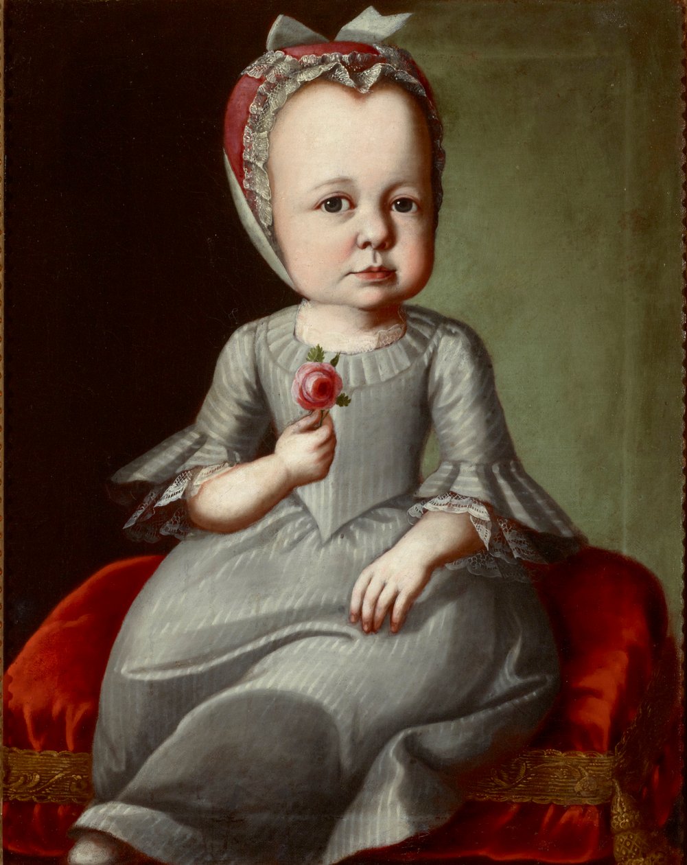 Portret Zofii Elżbiety von Brukenthal (1749-1753) autorstwa Unknown artist