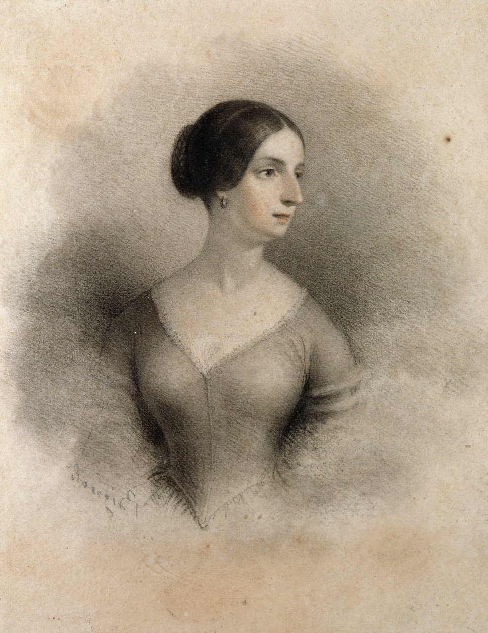 Portret Teresy Borri (1799-1861) autorstwa Unknown artist