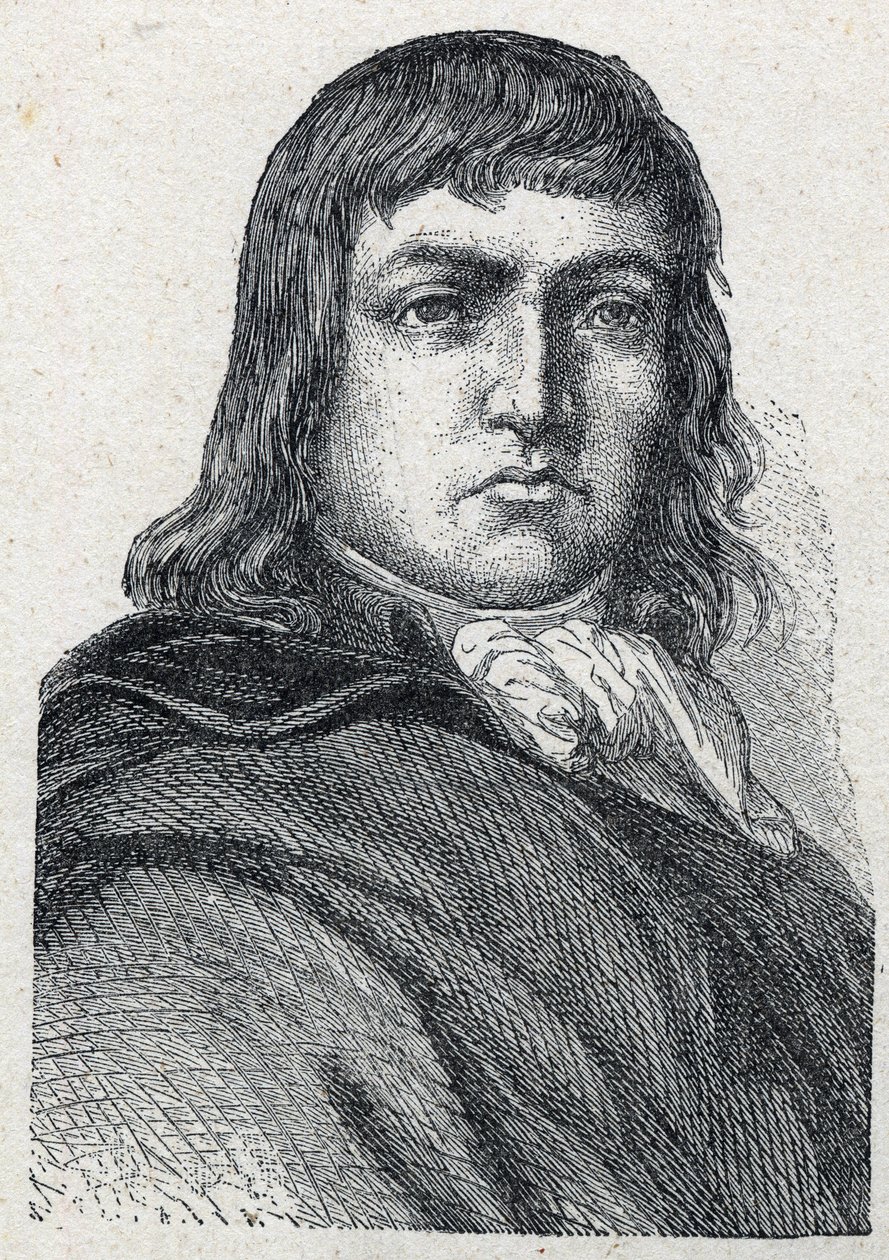 Portret Vincenta de Tinteniac (Chevalier) (1764-1795) generała chouana. autorstwa Unknown artist