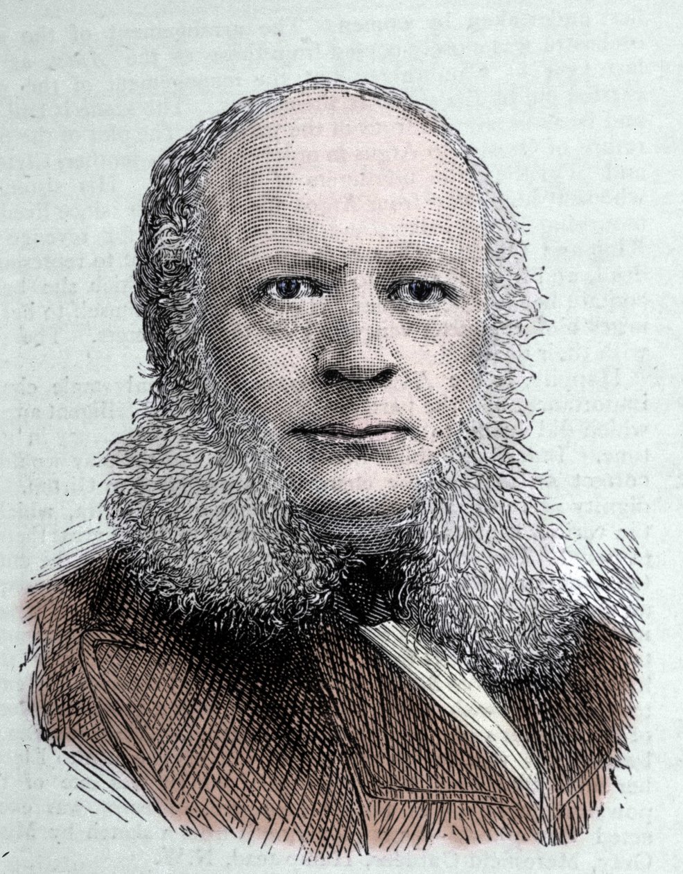 Portret Wernera von Siemensa (1816-1892), niemieckiego inżyniera i przemysłowca. autorstwa Unknown artist