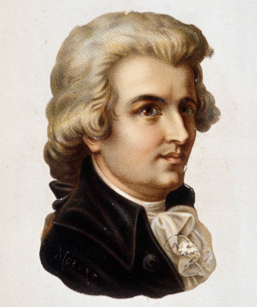 Portret Wolfganga Amadeusza Mozarta (1756-1791) autorstwa Unknown artist