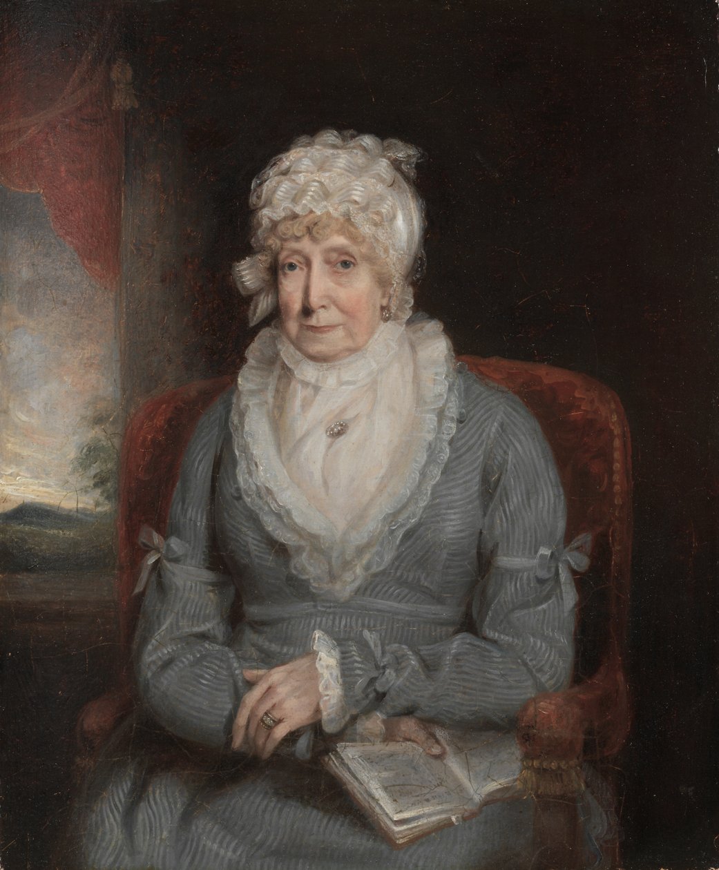 Portret kobiety (pani Ann Hivlyn) autorstwa Unknown artist