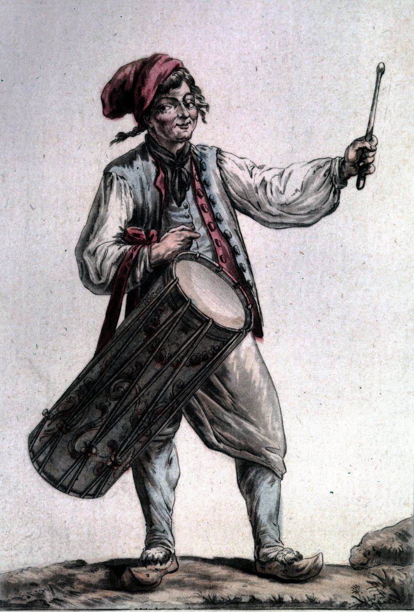 Portret francuskiego tenora Antoine Trial (1736 - 1795) w roli Pêre la Joie w „Żniwiarzach” André Modeste Grétry (1741 - 1813), Paryż 1787 autorstwa Unknown artist