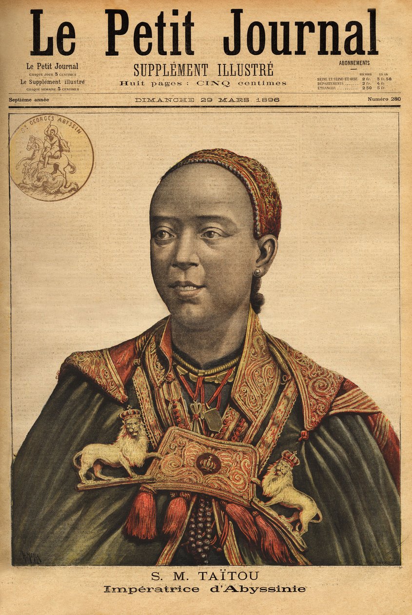 Portret Impressa Taytu Betul (Taitou autorstwa Unknown artist